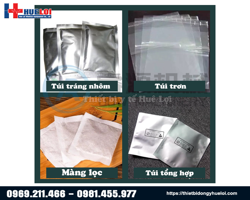 chất liệu túi đóng