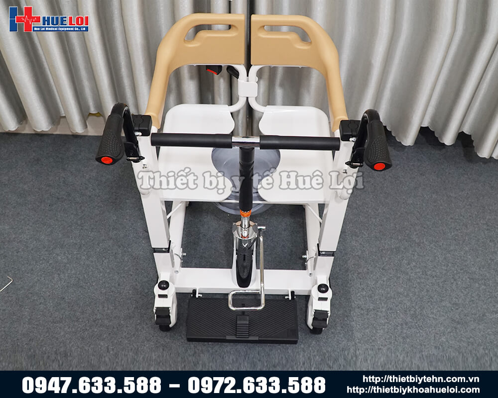 xe lăn đa năng nâng hạ bệnh nhân