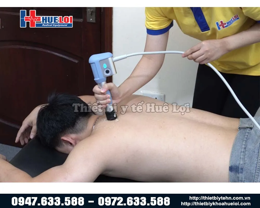 Điều trị bằng máy xung kích TEXUA T806